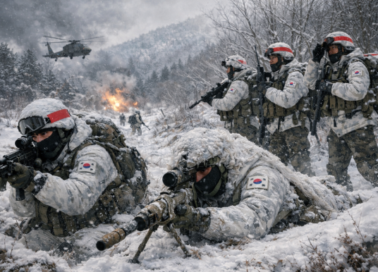 장기상비예비군, 수색에서의 두번째 혹한기